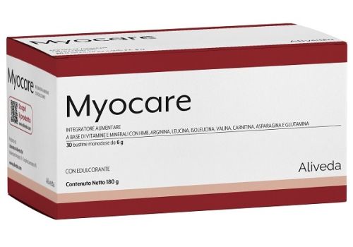 Myocare integratore per il tono muscolare e per contrastare la stanchezza 30 bustine