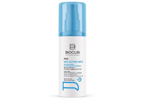 Bioclin Pro Deo Active Vapo deodorante anti-traspirante sudorazione da variazioni ormonali 100ml