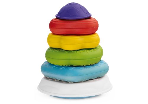 Chicco gioco 2 in 1 torre anelli colorati