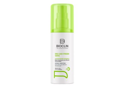 Bioclin Deo 24H Fresh Vapo deodorante profumato senza alluminio sudorazione normale 100ml