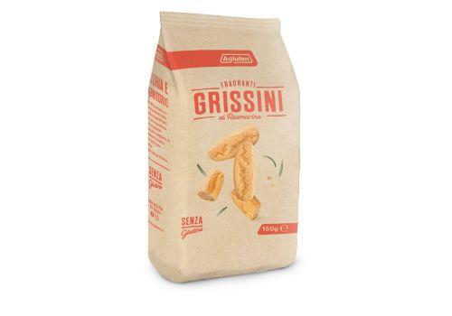 Agluten grissini fragranti al rosmarino senza glutine 150 grammi