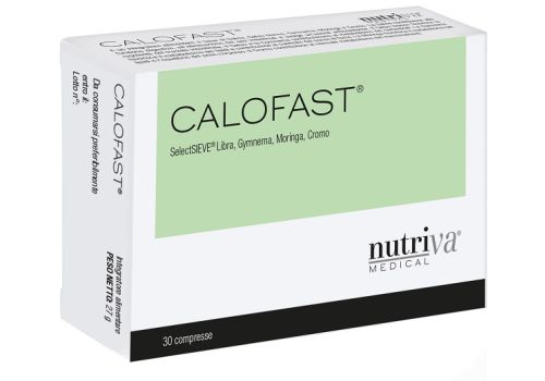 Calofast integratore per il controllo del peso corporeo e apparato digerente 30 compresse