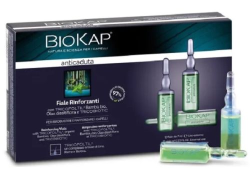 Biokap Tricobiotic Anticaduta trattamento rinforzante 12 fiale da 7ml