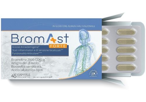 Bromast Forte integratore per la funzionalità articolare 45 capsule