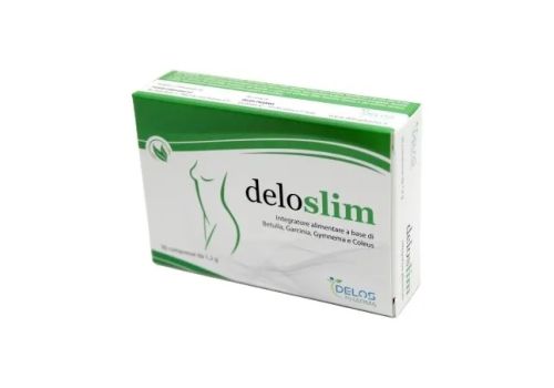 DeloSlim integratore per il drenaggio dei liquidi e il controllo del peso 30 compresse