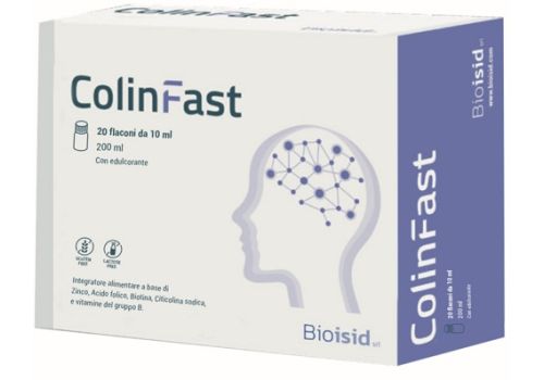 ColinFast integratore per la memoria e la funzione cognitiva 20 flaconcini da 10ml