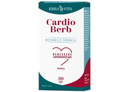 Cardio Berb Metabolic Formula integratore per il benessere cardiovascolare 30 compresse