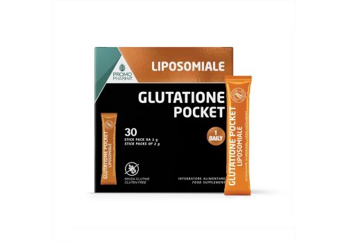 Glutatione Liposomiale Pocket integratore per il benessere del fegato 30 stick pack orosolubili