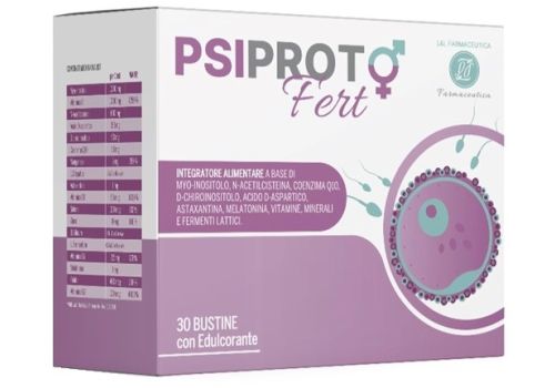 Psiproto Fert integratore per la fertilità maschile e la funzione riproduttiva 30 bustine