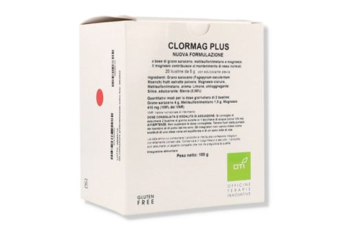 Clormag Plus integratore per il mantenimento di ossa normali 20 bustine