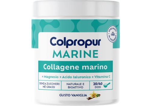 Colpropur Marine integratore per il benessere delle ossa gusto vaniglia polvere orale 228 grammi