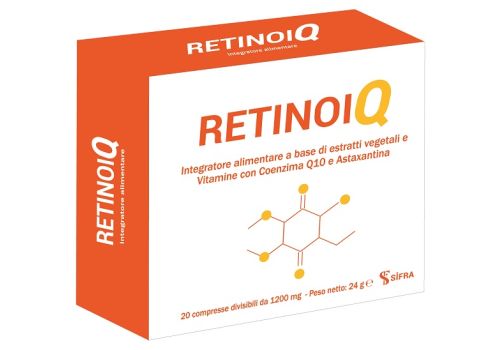 Retinoiq integratore per il benessere della vista 20 compresse divisibili