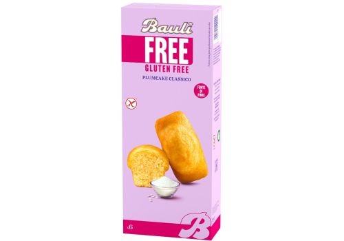 Bauli senza glutine plumcake classico 6 pezzi