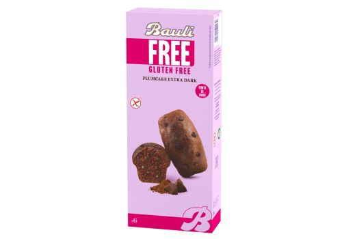Bauli senza glutine plumcake extra dark 6 pezzi