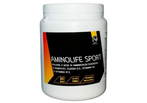 Aminolife Sport integratore in polvere di aminoacidi essenziali 300 grammi