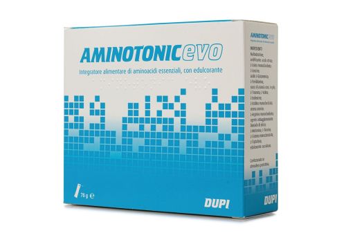 Aminotonic Evo integratore per il supporto aminoacidico 30 bustine