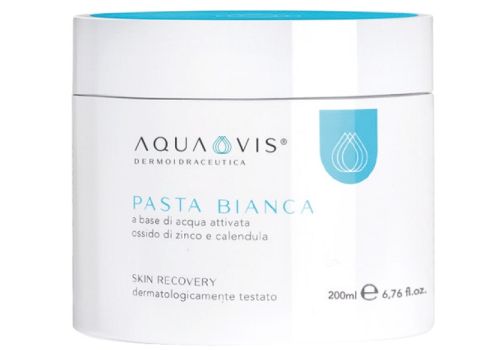 Aquavis Pasta Bianca protettiva con ossido di zinco e acqua salina magnetizzata 200ml