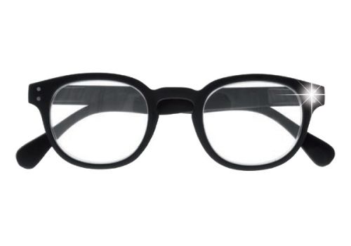 Sanico roma nero shiny occhiali da lettura +2,50