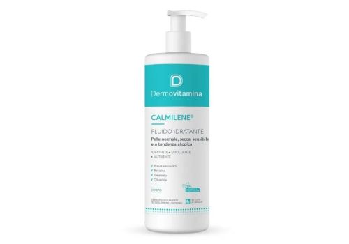 Dermovitamina Calmilene fluido idratante per pelle normale secca sensibile e a tendenza atopica 500ml