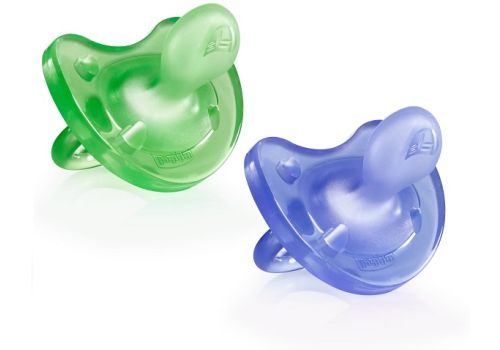 Chicco physio gommotto in silicone color 16-36 1 pezzo