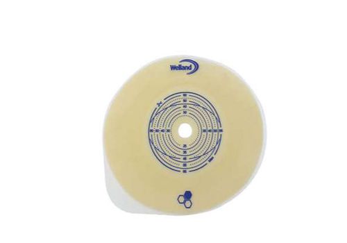 Aurum 2 placca piana barriera protettiva per stomia ritagliabile 45 mm 5 pezzi