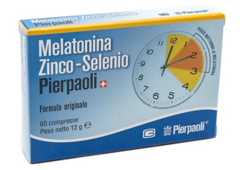 MELATONINA ZINCO SELENIO PIERPAOLI 60CPR