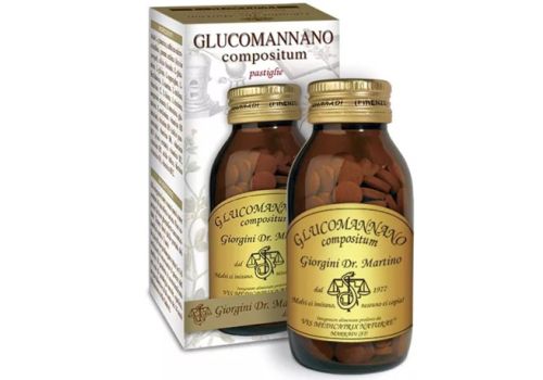 Glucomannano Compositum integratore per il controllo del peso 180 pastiglie