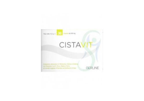 Cistavit integratore per il benessere di pelle unghie e capelli 30 capsule