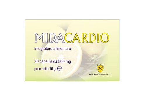 Midacardio integratore per il colesterolo 30 capsule 