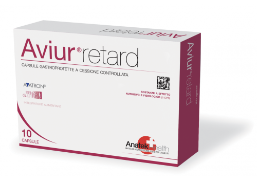 Aviur Retard integratore per la funzionalità dell'apparato urinario 10 capsule
