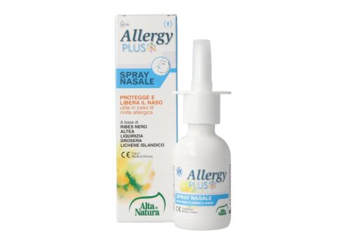 Allergy Plus spray nasale protegge e libera il naso 30ml