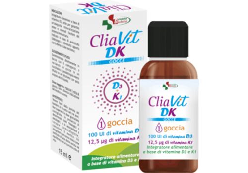 Cliavit DK integratore per ossa e sistema immunitario gocce 15ml