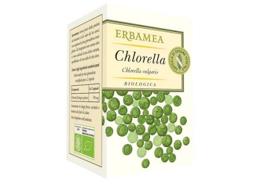 Chlorella Biologica integratore per il benessere del fegato 50 capsule