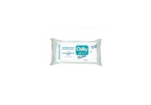 Chilly Pocket pH 3.5 salviettine intime extra protezione 12 pezzi