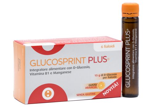 GLUCOSPRINT PLUS ARANCIA 6FIALE
