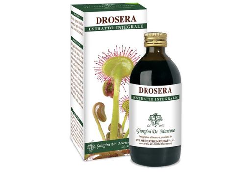 Drosera estratto integrale per il sistema respiratorio 200ml