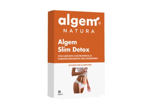 Algem Slim Detox integratore detossificante 30 capsule