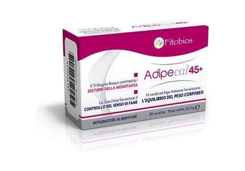 Adipecal 45 plus integratore per il metabolismo dei grassi 30 compresse