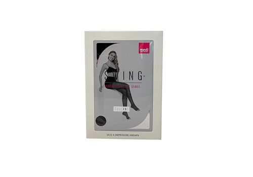 Medi swing collant a punta aperta compressione graduata tg.2 naturale