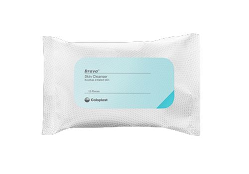 Brava salviette detergenti per stomia 15 pezzi