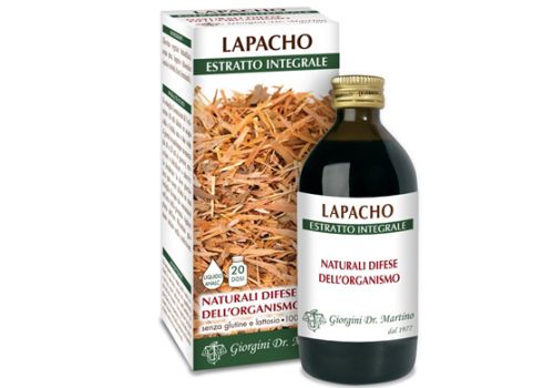 Lapacho Estratto Integrale integratore per il benessere del sistema immunitario soluzione orale 200ml