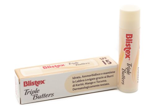 BLISTEX TRIPLE BUTTERS STICK LABBRA SPF15 4.25G