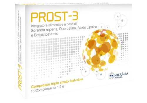 Prost 3 integratore per il benessere della prostata 15 compresse
