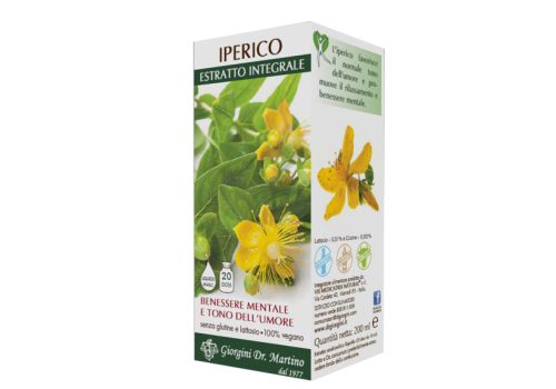 Iperico estratto integrale integratore per il tono dell'umore soluzione orale 200ml