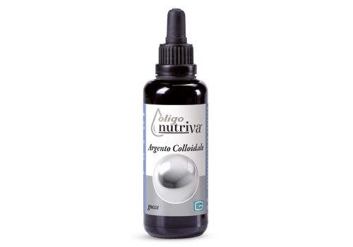 Oligo Nutriva gocce argento colloidale 100ml
