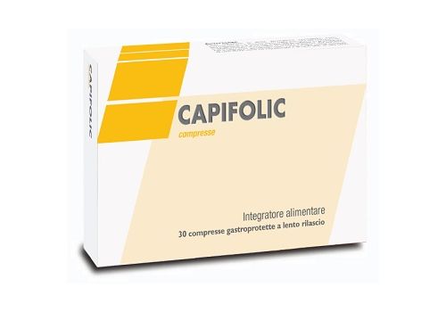 Capifolic integratore di acido folico con vitamine e minerali 30 compresse