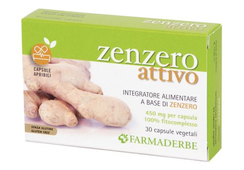 Zenzero Attivo integratore naturale ad azione antinfiammatoria 30 capsule 