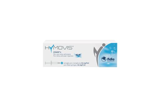 Hymovis hyadd4 24mg/3ml siringhe preriempite uso intra-articolare 2 pezzi