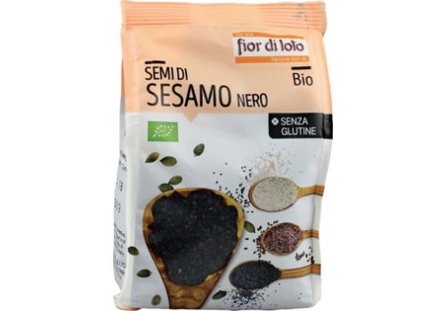 Fior di Loto semi di sesamo nero biologici 250 grammi