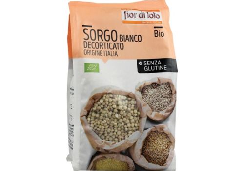 Fior di Loto sorgo bianco decorticato origine italia senza glutine 400 grammi